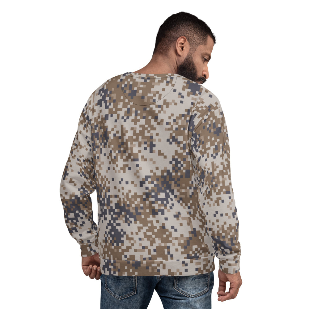 Latvian M07 LATPAT Desert CAMO Unisex Sweatshirt