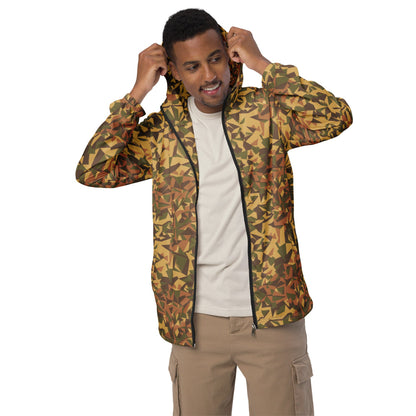 Latvian WoodLatPat CAMO Men’s windbreaker - Mens Windbreaker