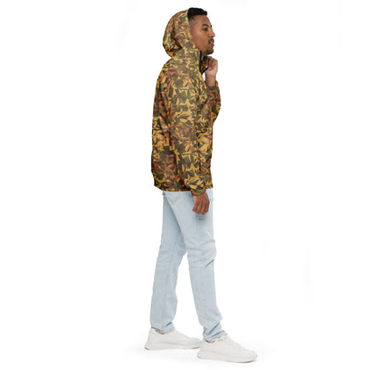 Latvian WoodLatPat CAMO Men’s windbreaker - Mens Windbreaker