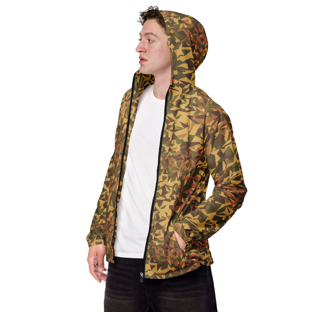 Latvian WoodLatPat CAMO Men’s windbreaker - XS - Mens Windbreaker