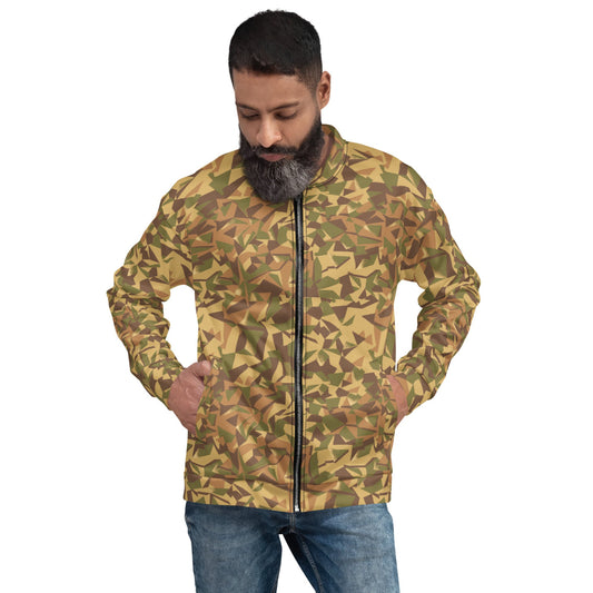 Latvian WoodLatPat CAMO Unisex Bomber Jacket