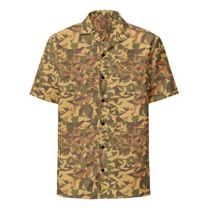 Latvian WoodLatPat CAMO Unisex button shirt - Button Shirt