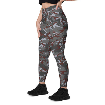 Lebanese Security Forces Al Darak Urban DPM CAMO Leggings with pockets - Womens With Pockets