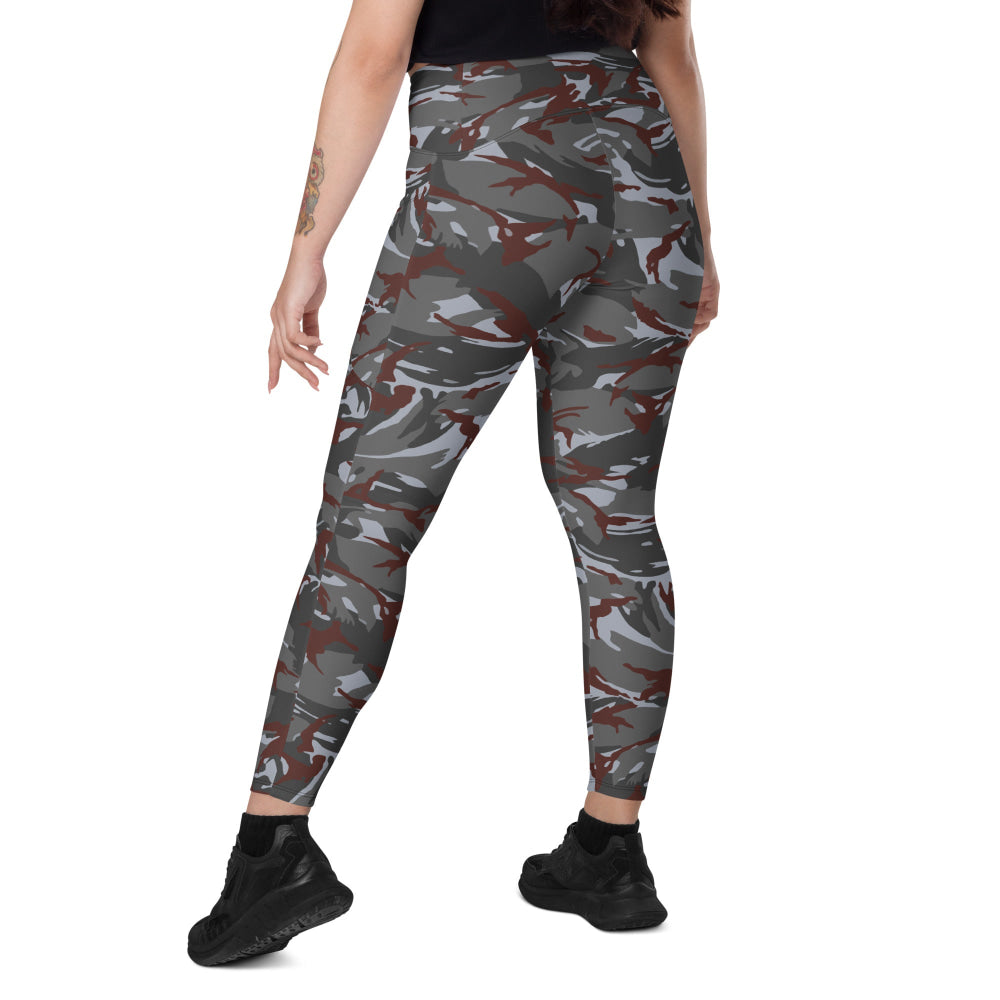 Lebanese Security Forces Al Darak Urban DPM CAMO Leggings with pockets - Womens With Pockets