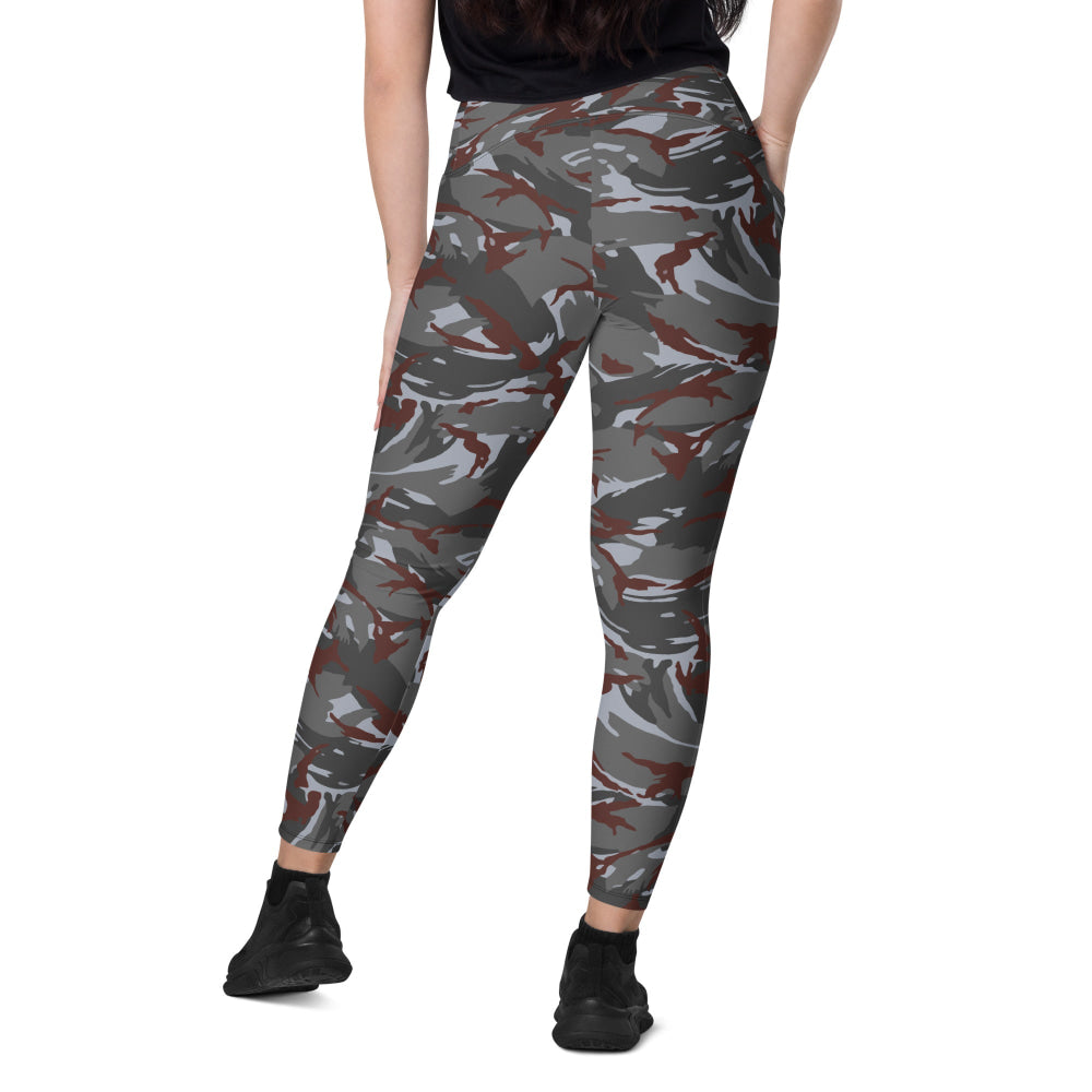 Lebanese Security Forces Al Darak Urban DPM CAMO Leggings with pockets - Womens With Pockets