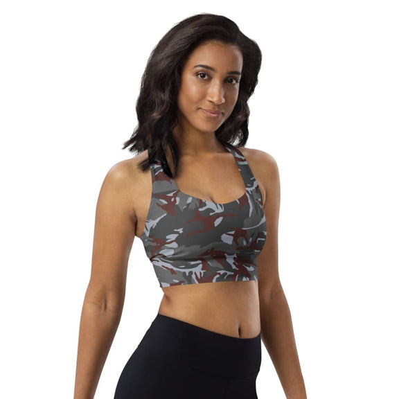 Lebanese Security Forces Al Darak Urban DPM CAMO Longline sports bra