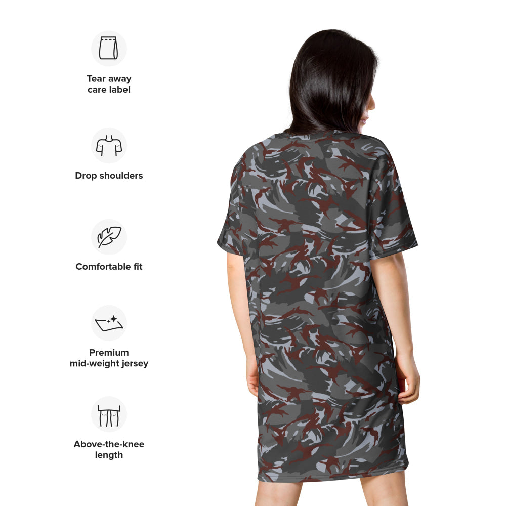 Lebanese Security Forces Al Darak Urban DPM CAMO T-shirt dress - Womens T-Shirt Dress