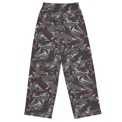 Lebanese Security Forces Al Darak Urban DPM CAMO unisex wide-leg pants - Unisex Wide-Leg Pants