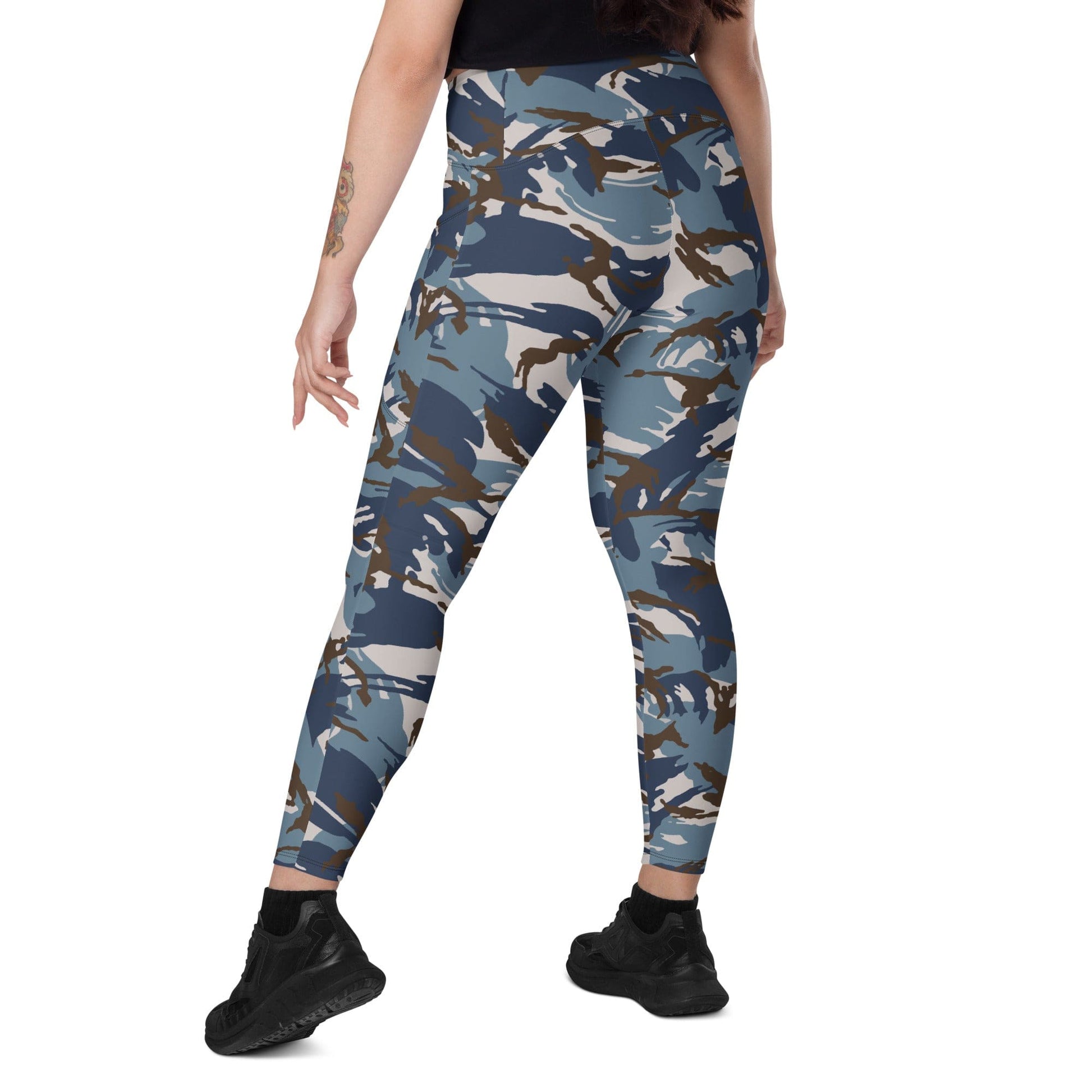 Lebanese Security Forces Al Darak Urban DPM Version 2 CAMO Leggings with pockets - Womens With Pockets