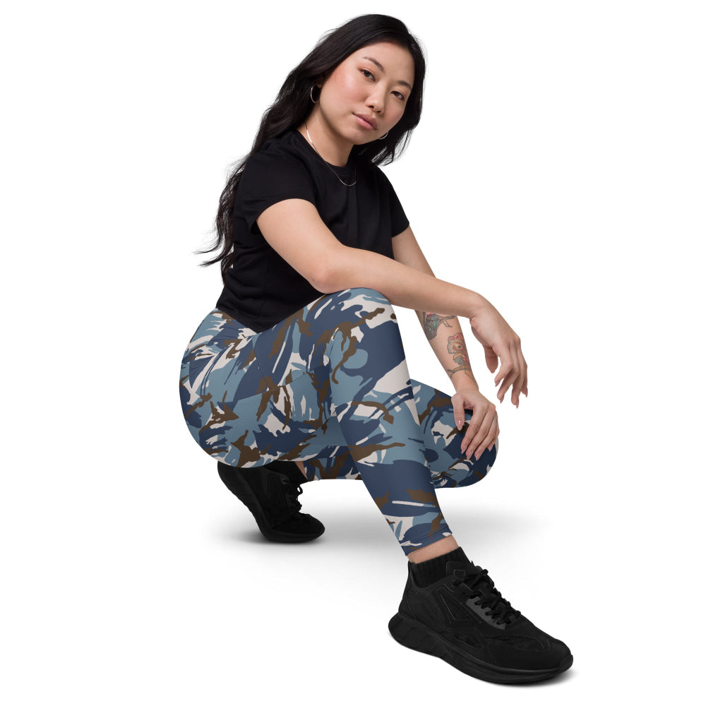 Lebanese Security Forces Al Darak Urban DPM Version 2 CAMO Leggings with pockets - Womens With Pockets