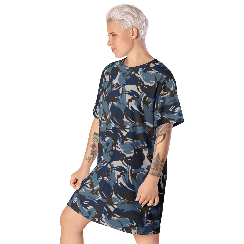 Lebanese Security Forces Al Darak Urban DPM Version 2 CAMO T-shirt dress - Womens T-Shirt Dress