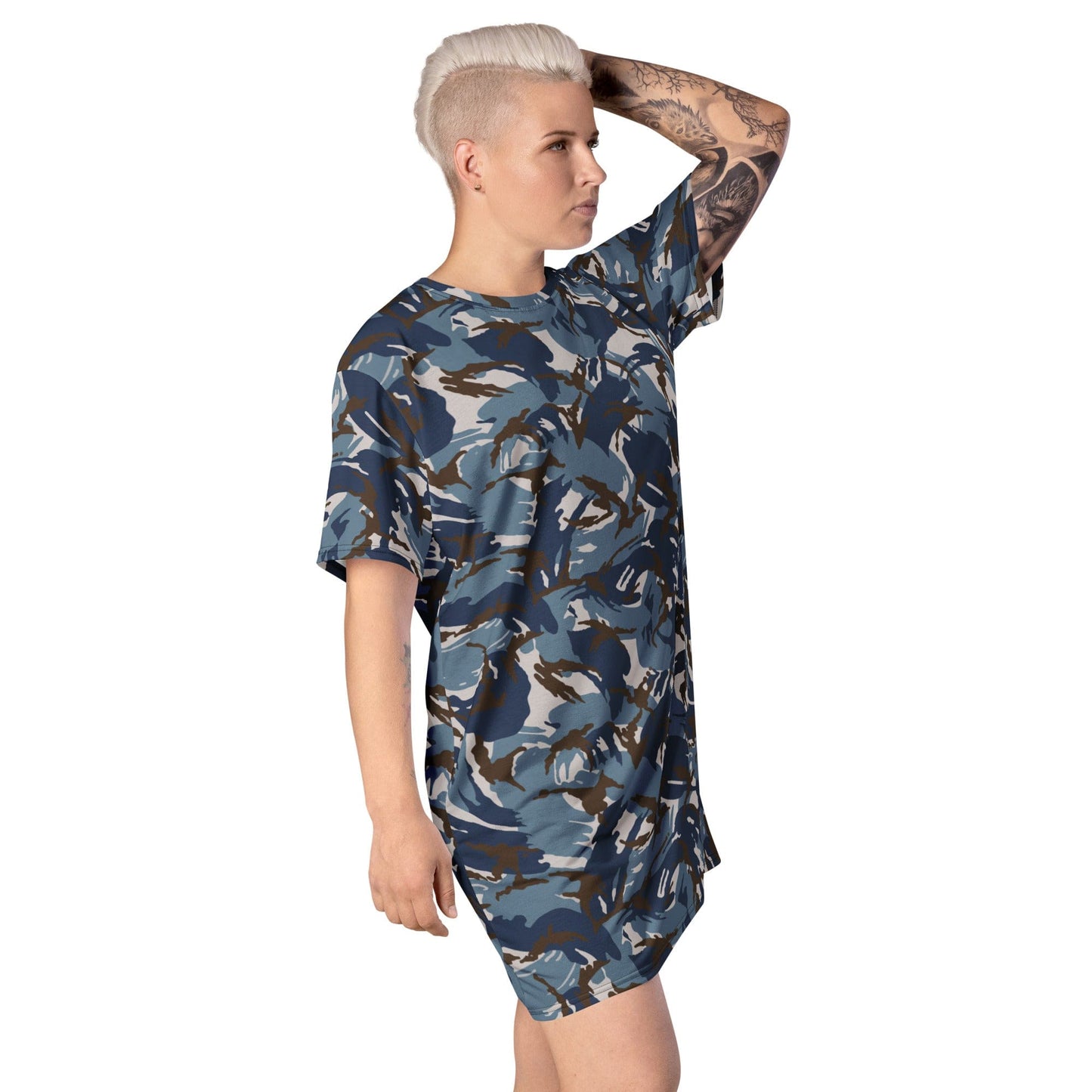 Lebanese Security Forces Al Darak Urban DPM Version 2 CAMO T-shirt dress - Womens T-Shirt Dress