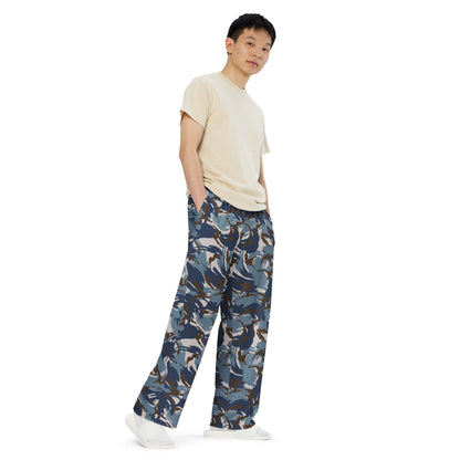 Lebanese Security Forces Al Darak Urban DPM Version 2 CAMO unisex wide-leg pants - Unisex Wide-Leg Pants