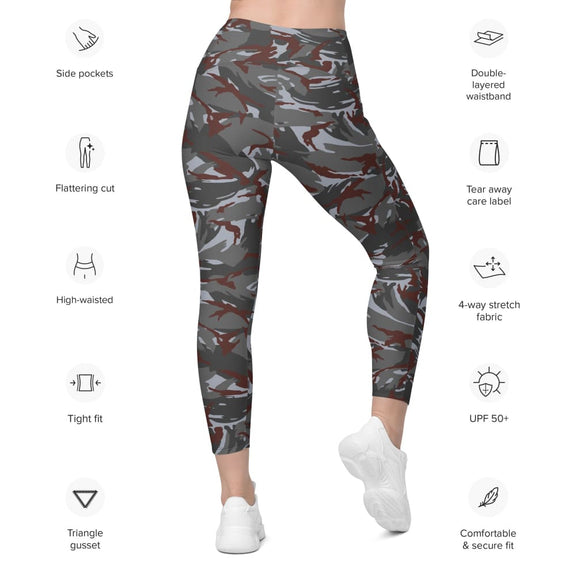 Lebanese Security Forces Al Darak Urban DPM CAMO Women’s Leggings with pockets