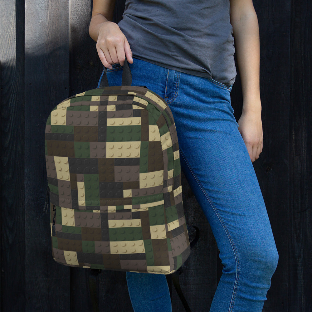 Lego Bricks Woodland CAMO Backpack