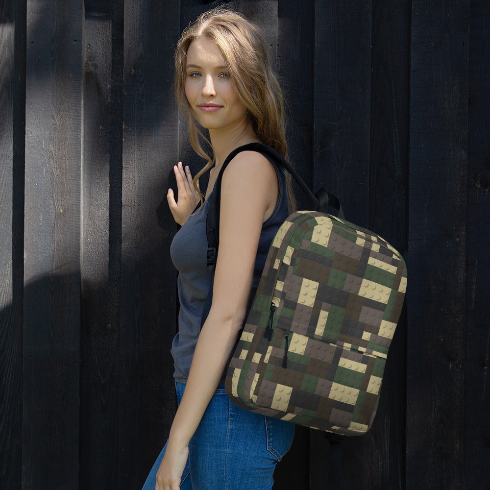 Lego Bricks Woodland CAMO Backpack