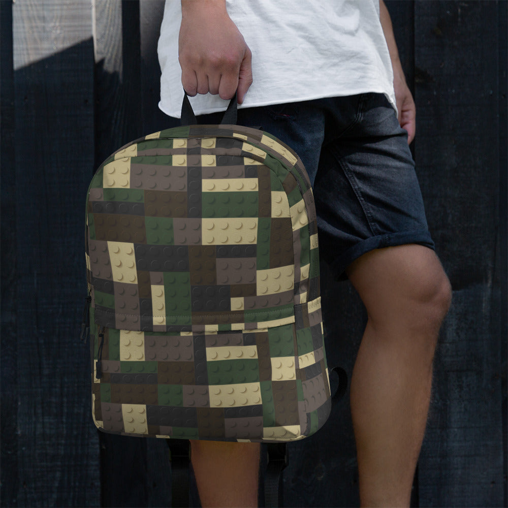 Lego Bricks Woodland CAMO Backpack