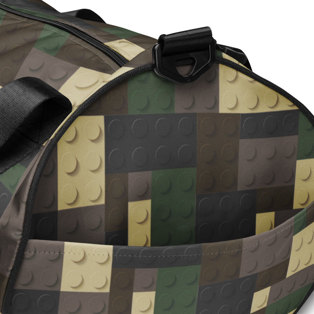 Lego Bricks Woodland CAMO gym bag - Gym Bag