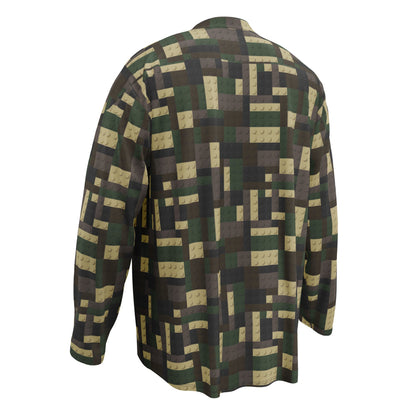 Lego Bricks Woodland CAMO hockey fan jersey - Unisex Hockey Fan Jersey