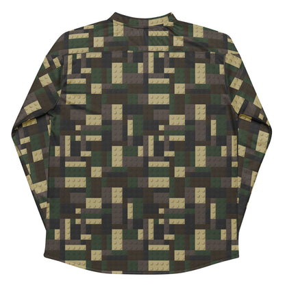 Lego Bricks Woodland CAMO hockey fan jersey - Unisex Hockey Fan Jersey