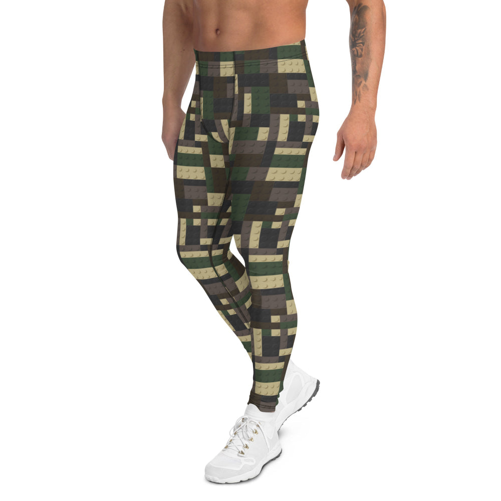 Lego Bricks Woodland CAMO Men’s Leggings - Mens