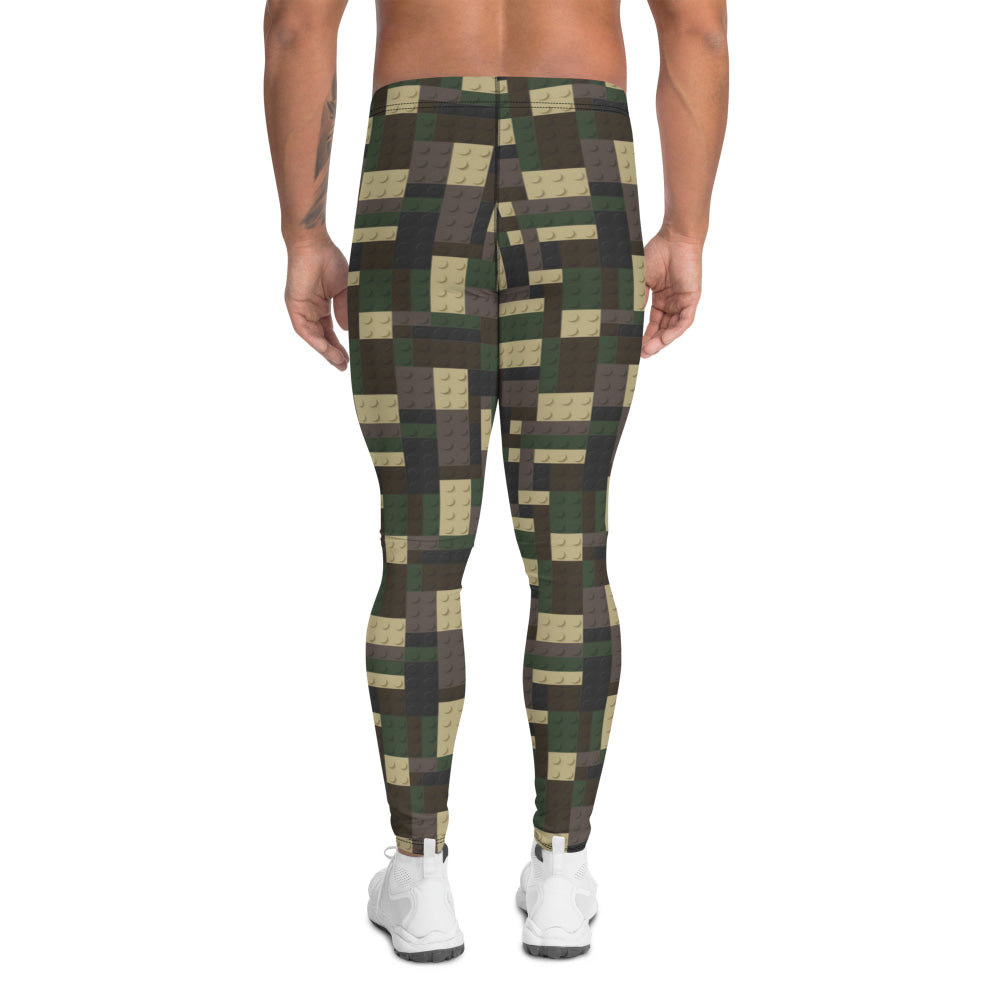 Lego Bricks Woodland CAMO Men’s Leggings - Mens