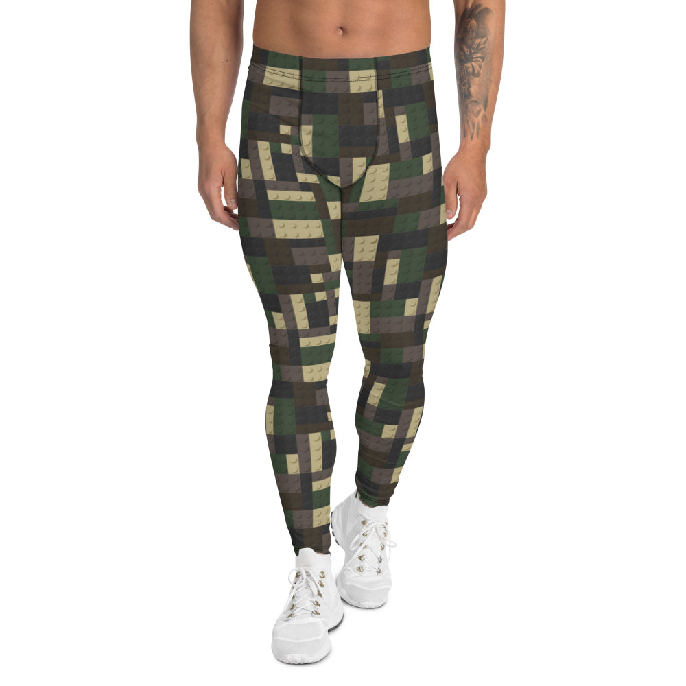 Lego Bricks Woodland CAMO Men’s Leggings - XS - Mens