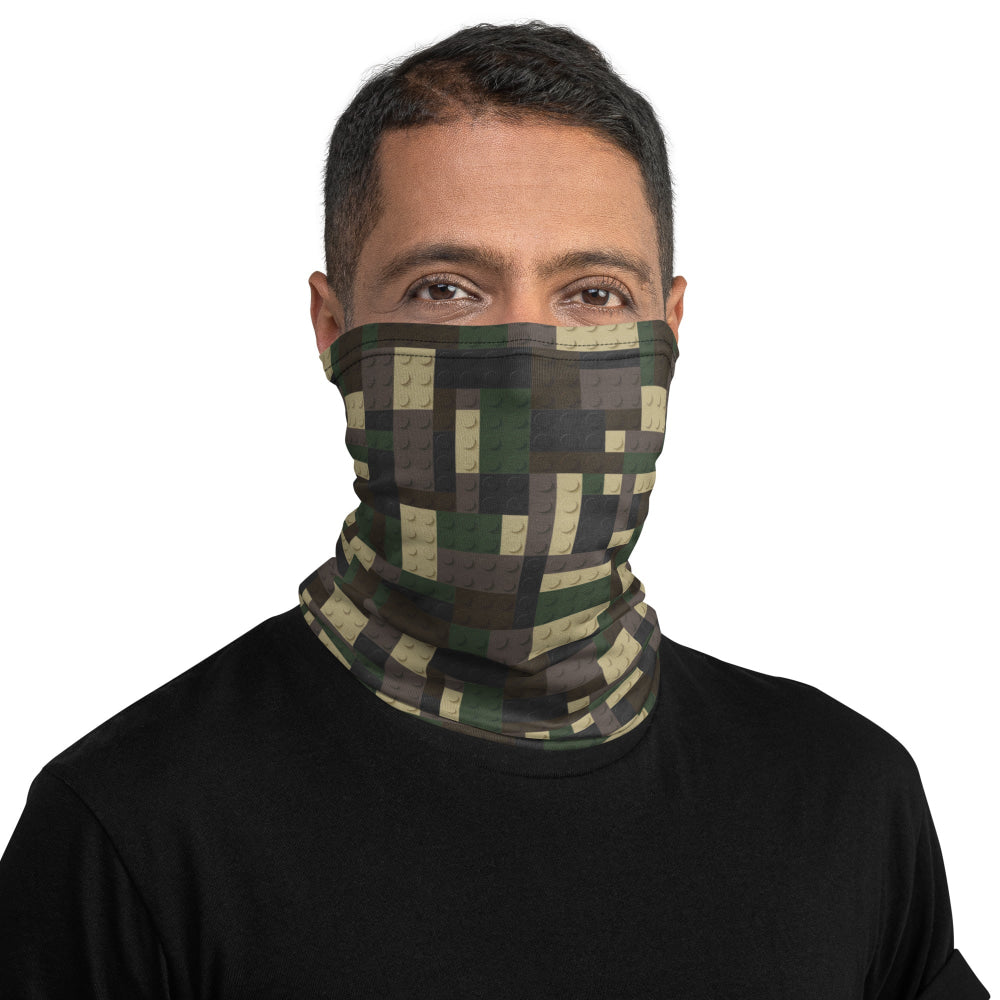 Lego Bricks Woodland CAMO Neck Gaiter