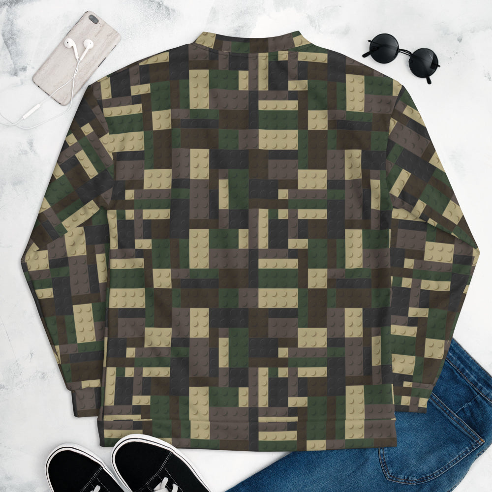 Lego Bricks Woodland CAMO Unisex Bomber Jacket