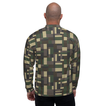 Lego Bricks Woodland CAMO Unisex Bomber Jacket