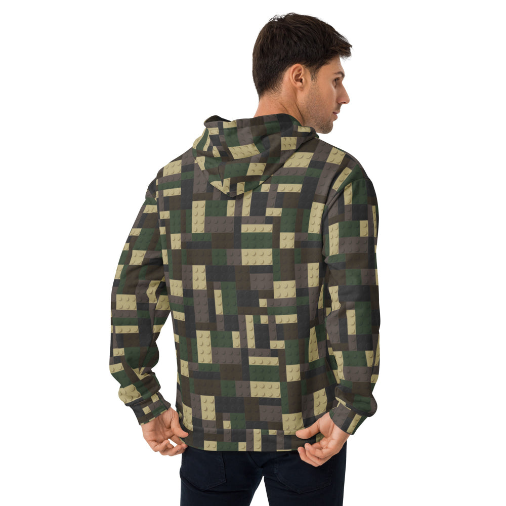 Lego Bricks Woodland CAMO Unisex Hoodie