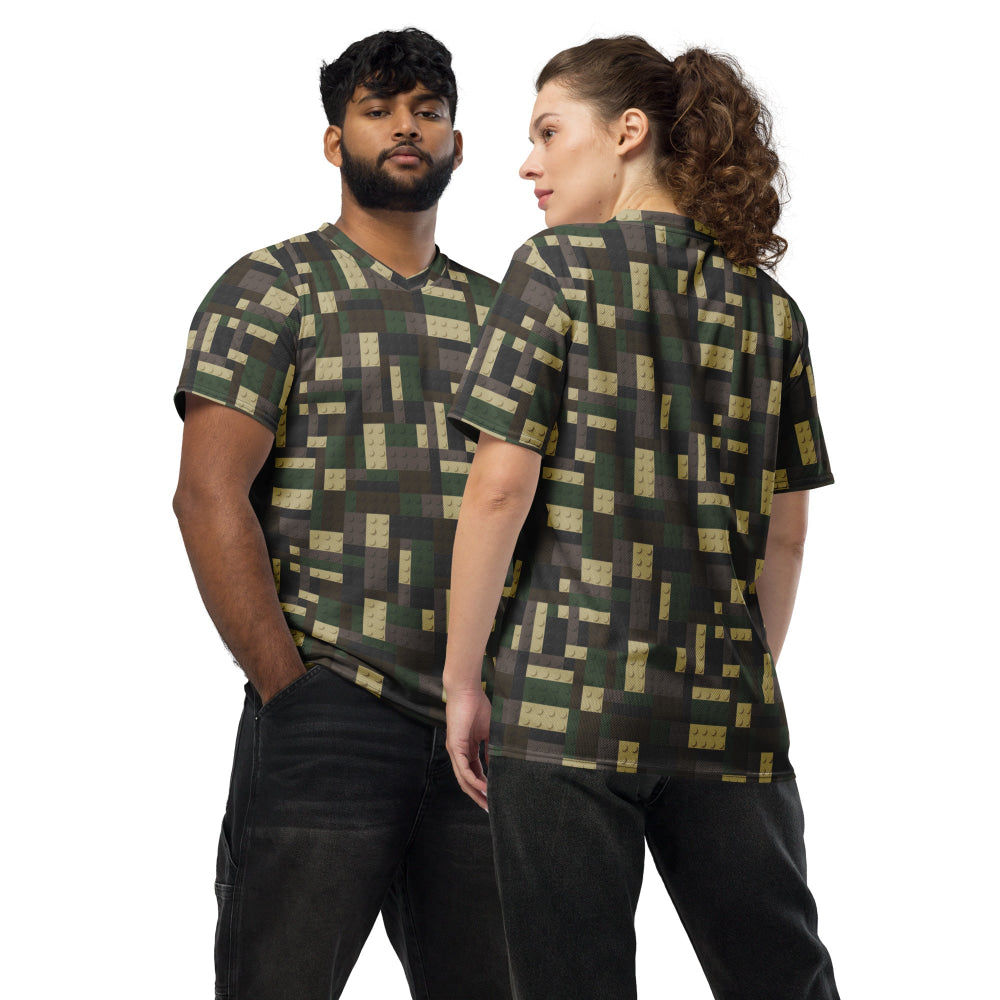 Lego Bricks Woodland CAMO unisex sports jersey - 2XS - Unisex Sports Jersey