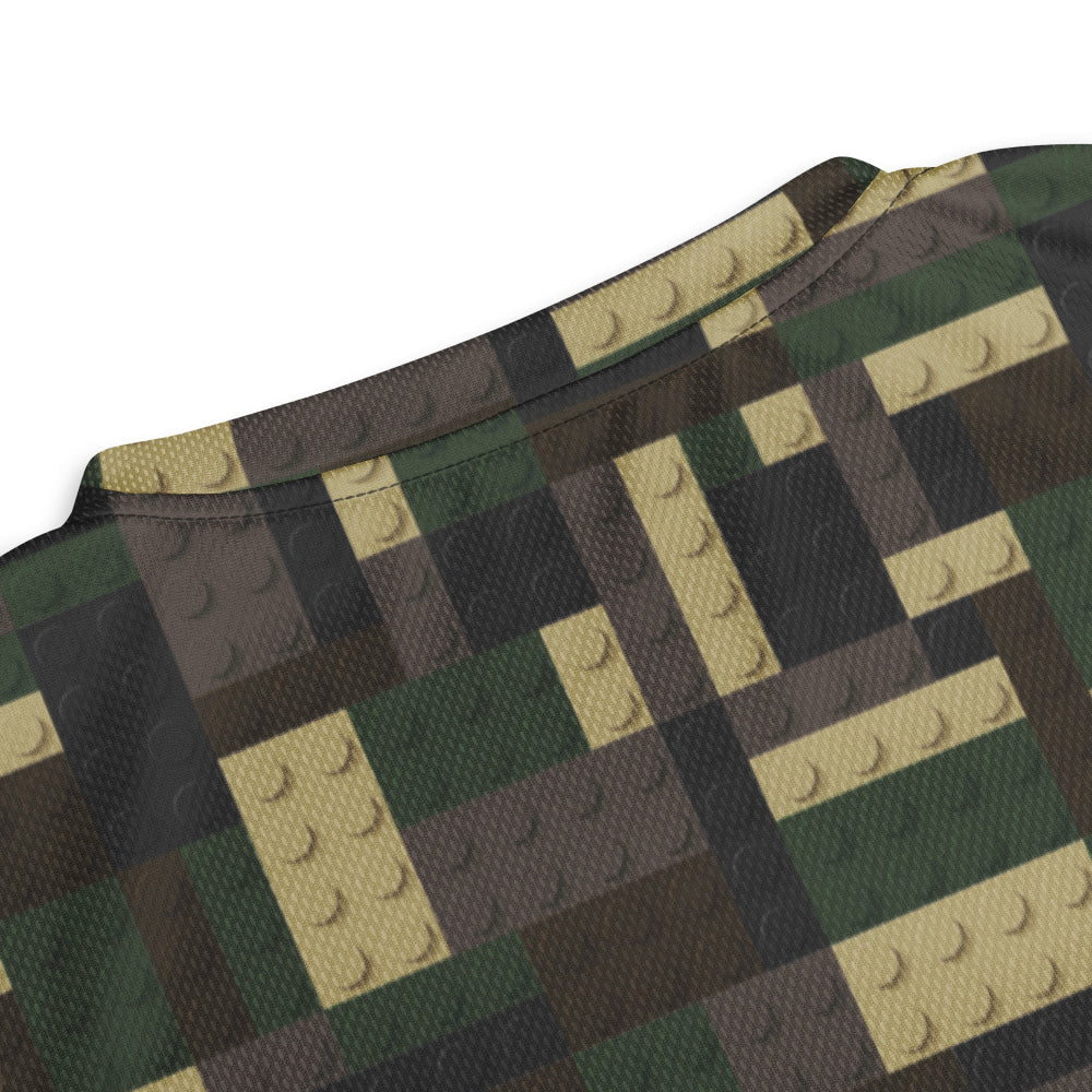 Lego Bricks Woodland CAMO unisex sports jersey - Unisex Sports Jersey