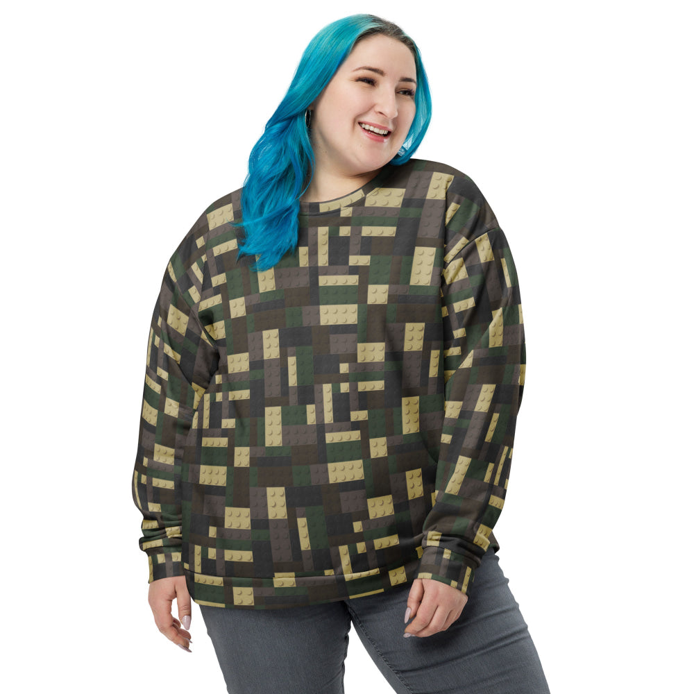 Lego Bricks Woodland CAMO Unisex Sweatshirt