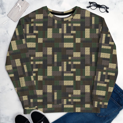 Lego Bricks Woodland CAMO Unisex Sweatshirt