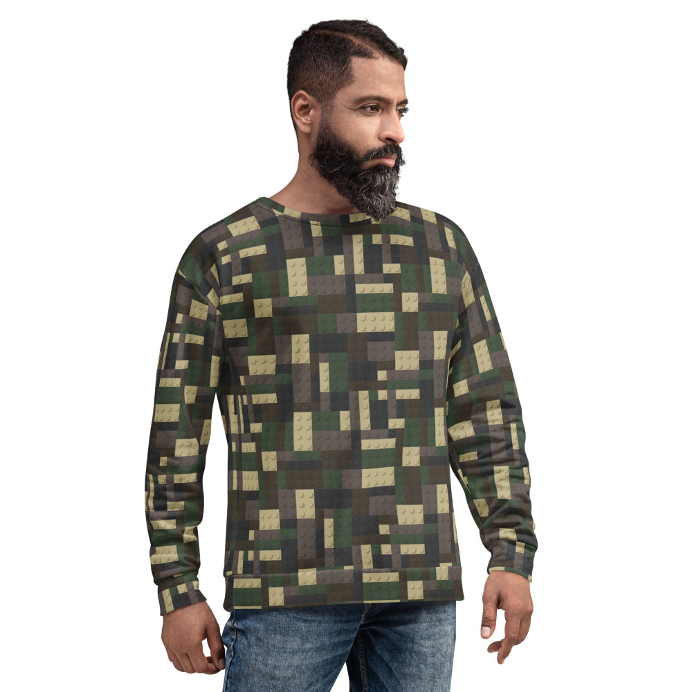 Lego Bricks Woodland CAMO Unisex Sweatshirt