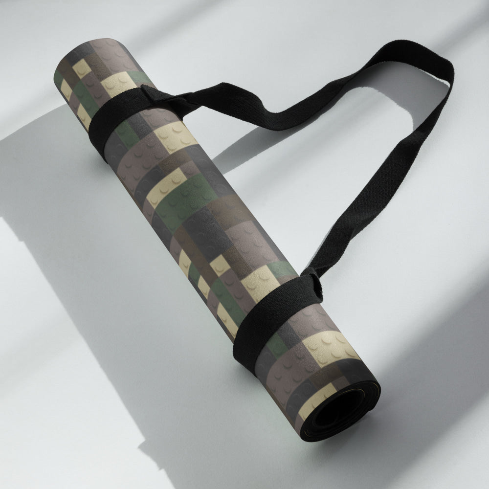 Lego Bricks Woodland CAMO Yoga mat - Mat