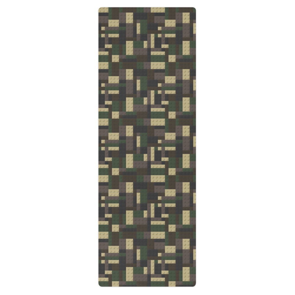 Lego Bricks Woodland CAMO Yoga mat - Mat