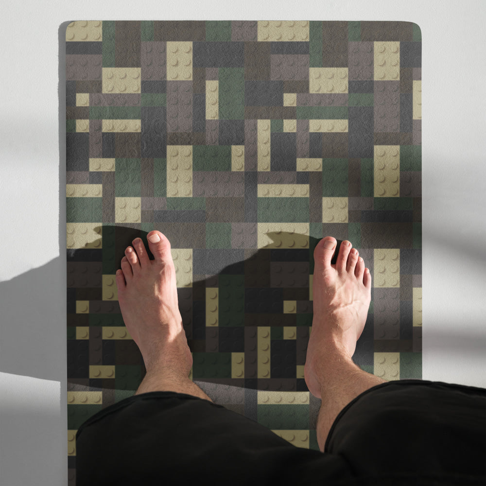 Lego Bricks Woodland CAMO Yoga mat - Mat