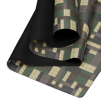 Lego Bricks Woodland CAMO Yoga mat - Mat