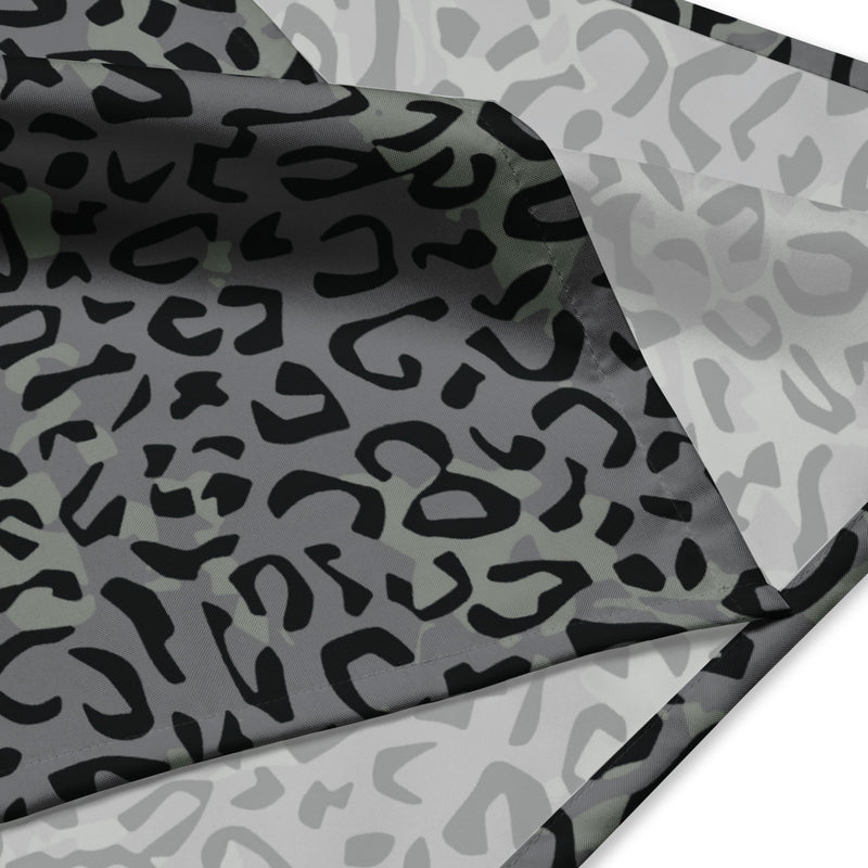 Leopard Spot Grey CAMO Bandana - Head