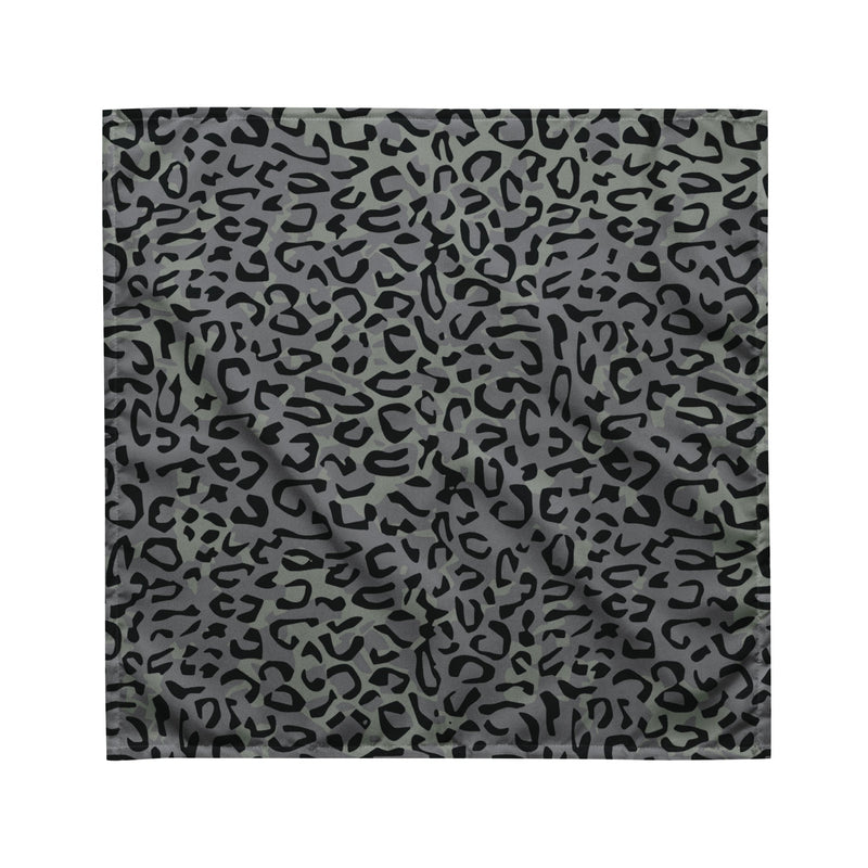 Leopard Spot Grey CAMO Bandana - M - Head