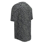 Leopard Spot Grey CAMO Unisex Baseball Jersey