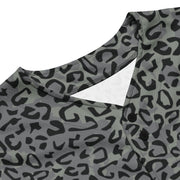 Leopard Spot Grey CAMO Unisex Baseball Jersey