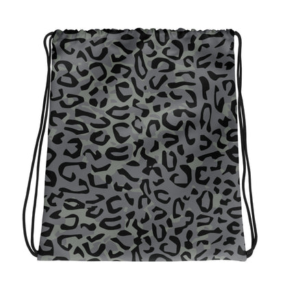 Leopard Spot Grey CAMO Drawstring Bag - Bags