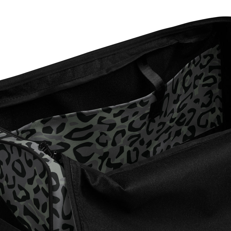 Leopard Spot Grey CAMO Duffle Bag