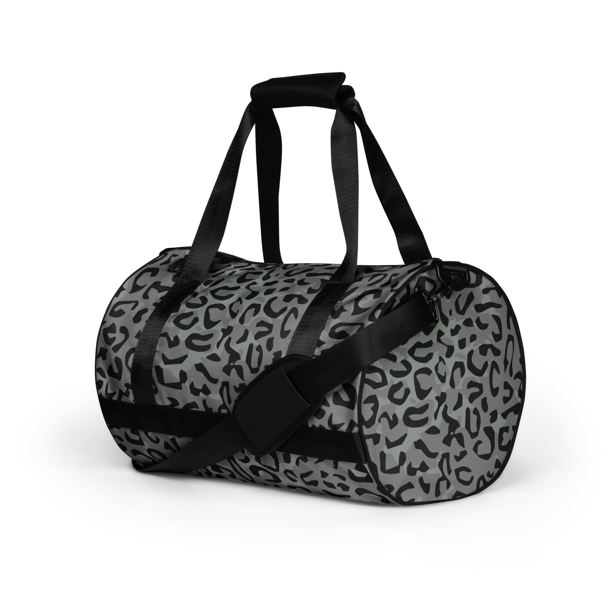 Leopard Spot Grey CAMO gym bag - Gym Bags