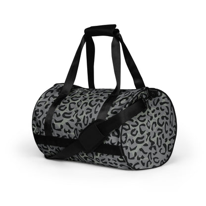 Leopard Spot Grey CAMO gym bag - Gym Bags