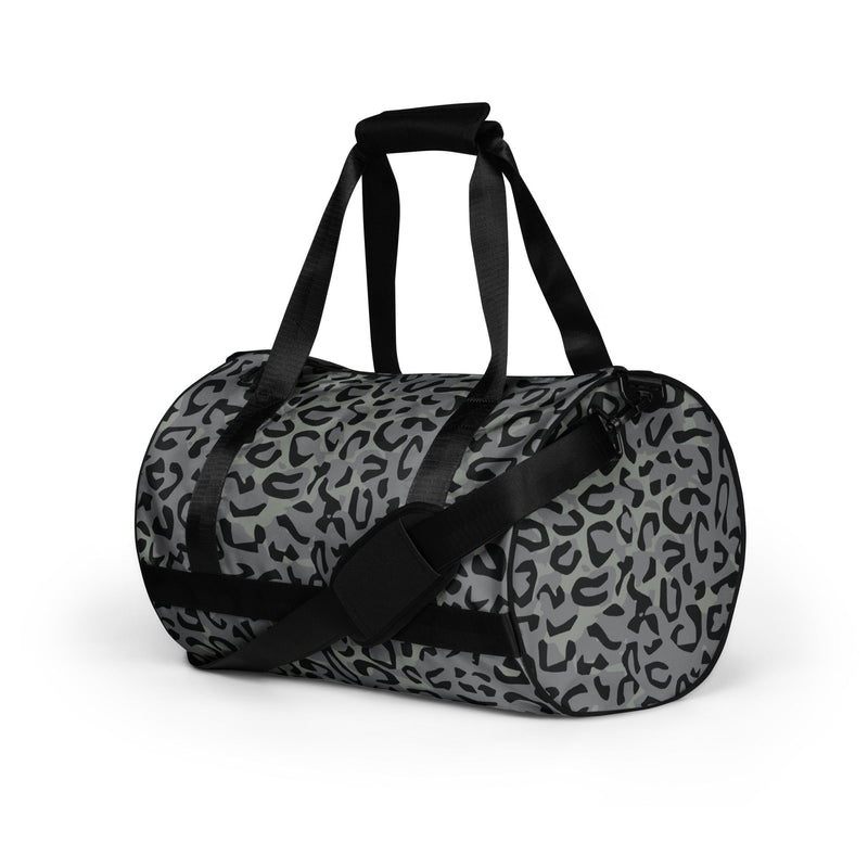 Leopard Spot Grey CAMO Gym Bag
