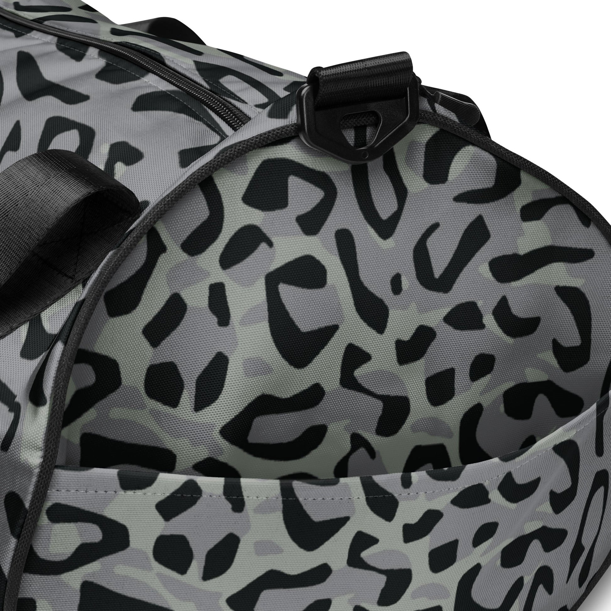 Leopard Spot Grey CAMO gym bag - Gym Bags